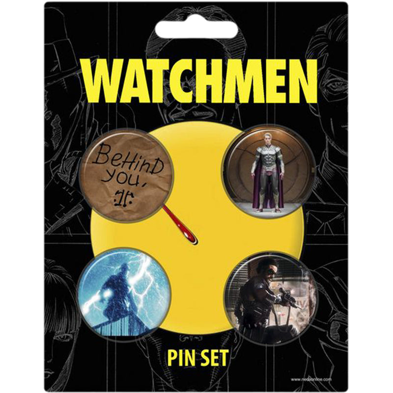 Watchmen Pin 4er Set