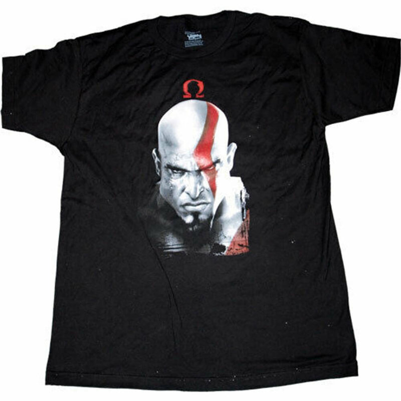 Gott des Krieges Kratos &amp; Omega Symbol T-Shirt