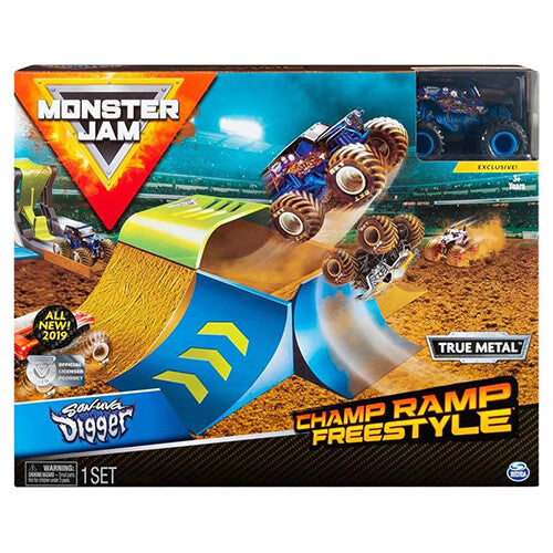 Monster Jam 1:64 Stunt-Spielset (1 Stk. zufälliger Stil)