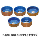 Pet One Terracotta Blue Glazed Bowl