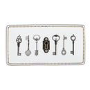 Plateau en porcelaine Alice Scott Square