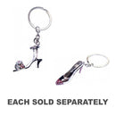 Lifefx Pink Tipped Womens Shoe Keyring