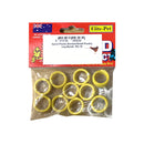 Elite -Haustier -Kunststoff -Beinring 10pk