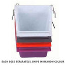 Plastic Rectangular Seedcup with Perch (1pc Random)