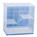 Cage de rat avec 2 plates-formes (75x45x61cm)