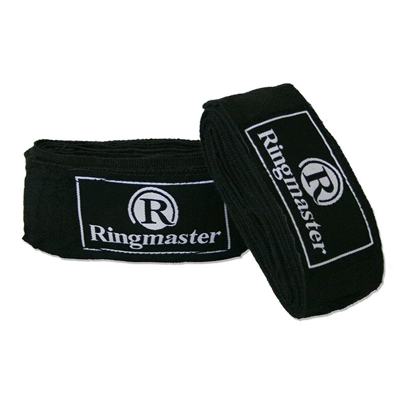 Ringmaster MMA Handwrap Elastic 450cm (Black)