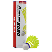 Wish Medium Speed Nylon Shuttlecock (Yellow)