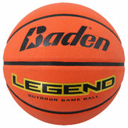 Baden Rubber Legend Basketball Size 7 (Orange)