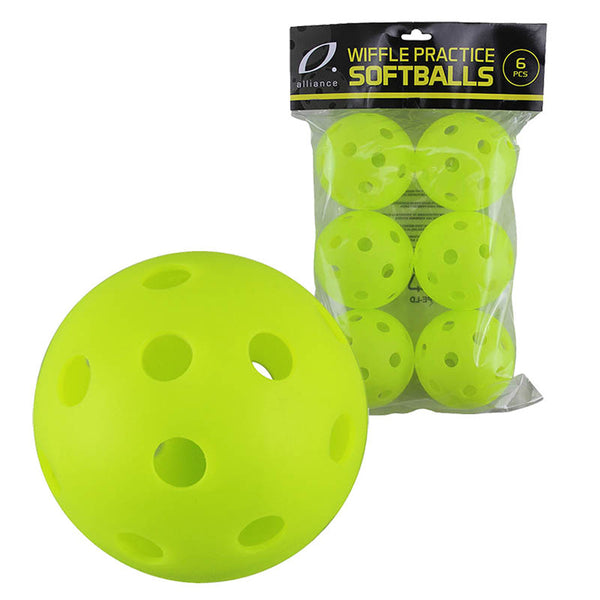 Alliance Wiffle Softball 90mm (Pack of 6)