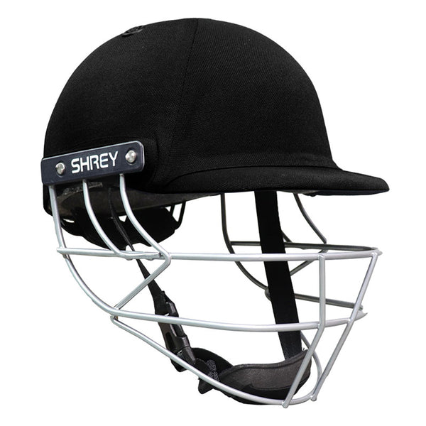 Shrey Classic Junior Helmet 2.0 With Adjustment Dial (Black)