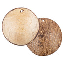 Coconut Shell Disk 60mm 10pcs