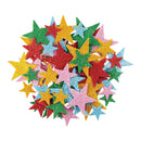 EVA Adhesive Glitter Stars 144pcs