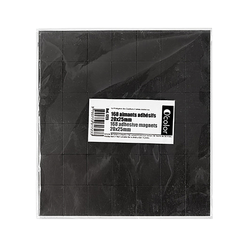 Adhesive Magnets 168pcs (20x25mm)