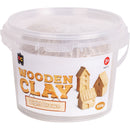 Educational Colours Wooden Clay 500g