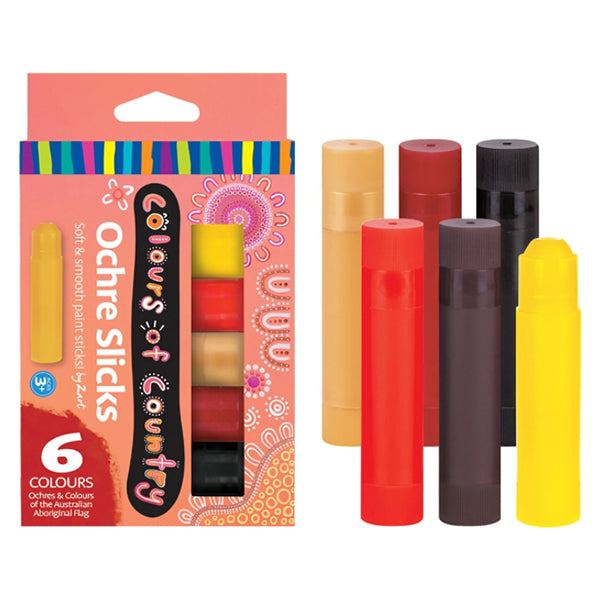 Colours of Country Slicks 6pk (Ochre)