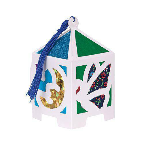 3D Craft Cardboard Lanterns 32pk