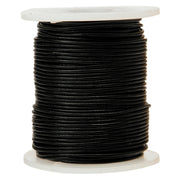 Leather Cord Black (1.5mmx50m)