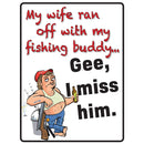 Heavy Steel Tin Sign (30x40cm)