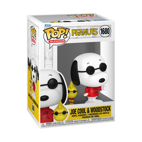 Peanuts Joe Cool with Woodstock Pop! Vinyl
