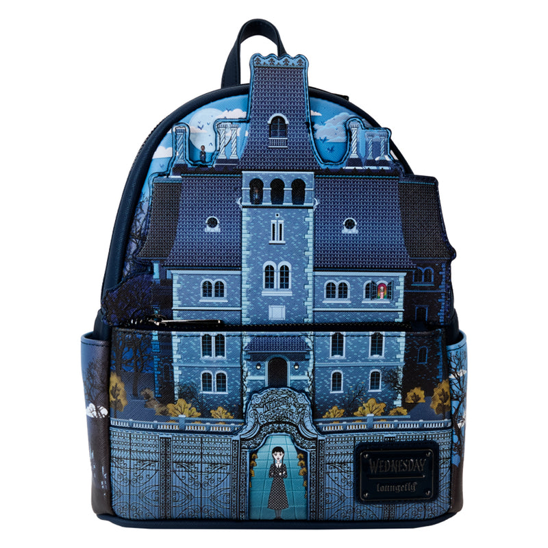 Wednesday (TV) Nevermore Academy Mini Backpack