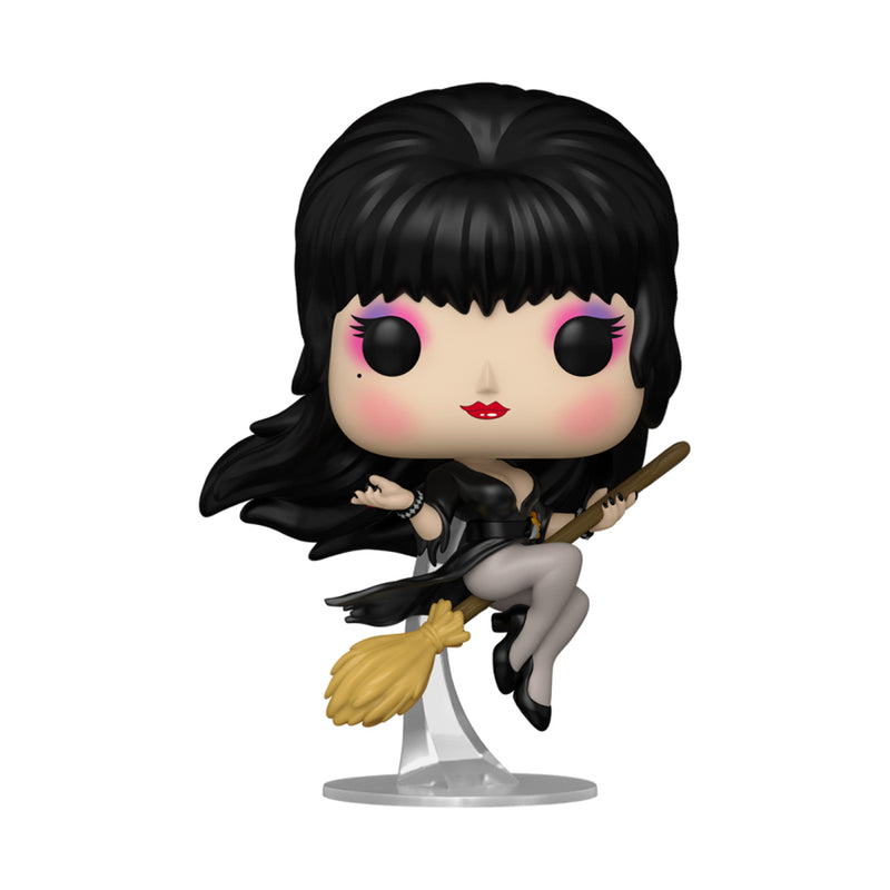Elvira: Mistress of the Dark with Broom Pop! Vinyl