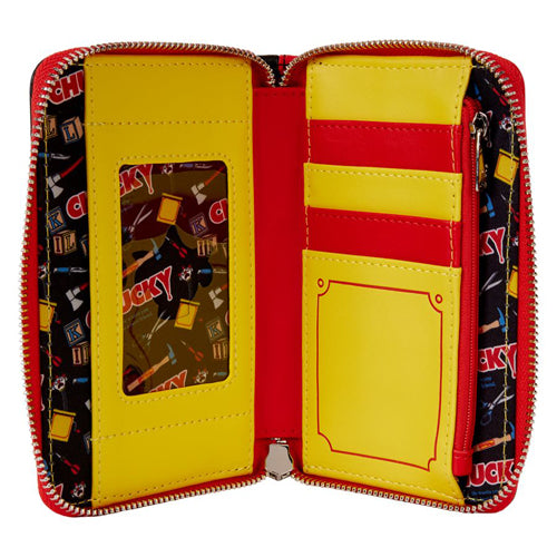 Child's Play Chucky Zip Around Wallet