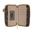 Sleeping Beauty Spinning Wheel Zip Around Wallet
