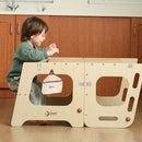 Classic World Convertible Helper Tower Table