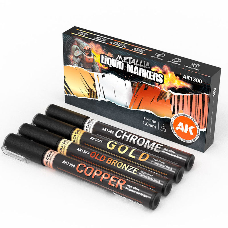 AK Interractive Metallic Flüssigkeitsmarker