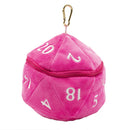 Ultra Pro D20 Plush Dice Bag (Hot Pink)