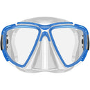 Platinum Adult Silicone Snorkel Mask (Blue)