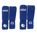 Morgan Elastic Shin and Instep Protectors (Blue)