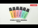Stabilo Boss Highlighter Assorted Pastel