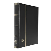 En cuir à cuivre rembourré A4 Stockbook avec 32 pages blanches