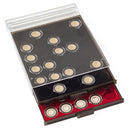 Leuchtturm 12-Spaced Capspi Coin Box (Smoke/Black)