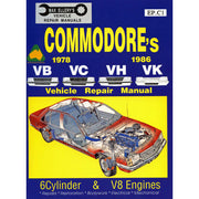 Commodore 1978-1986 VB VC VH VK Vehicle Repair Manual