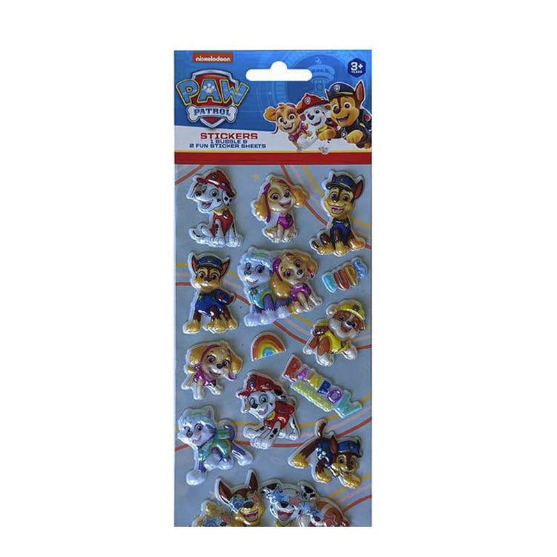 Blasenaufkleberbögen 3 Stück