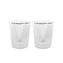 Avanti Rigato Double Wall Glass (Set of 2)