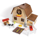 Eurekakids Wooden Farm with Animals Toy