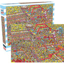 Aquarius Wheres Waldo Cake Factory Puzzle 1000pc