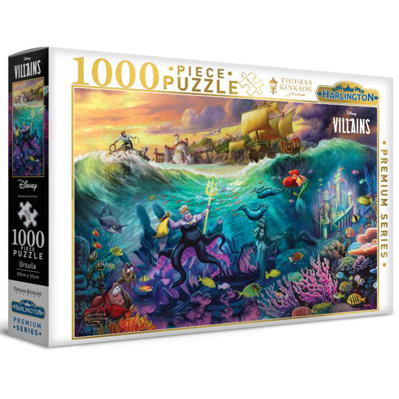 Kinkade PQ Disney Ursula Puzzle 1000pcs