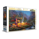 Harlington Thomas Kinkade Mickey & Minnie PQ Puzzle 1000pcs
