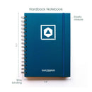 D&D Character Quest Notebook Heroic Blue Role Playing Book