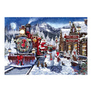 Clementoni Impossible Puzzle Train Station with Santa 500pcs