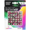 GameGenic Galaxy Series D6 Dice Set 12 mm (36pcs)
