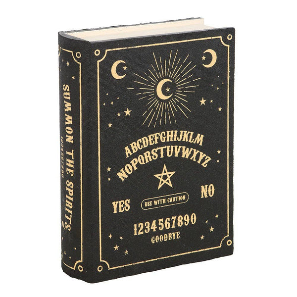 Black and Gold Talking Board Book MDF Storage Box