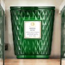 Mineral Moss Coloured Glass Candle 595g