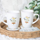 If Mums Were Flowers Floral Ceramic Mug & Coaster Set