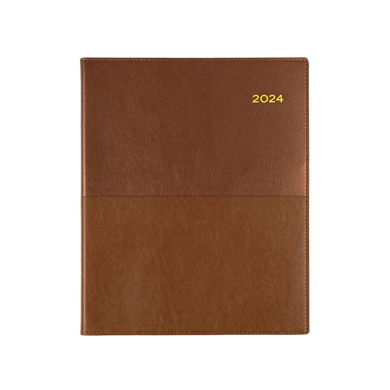 Collins Debden Vanessa Quarto Vert WTV 2024 Journal