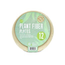 Greenlid Plant Faser kompostierbare Platte (12) Packung